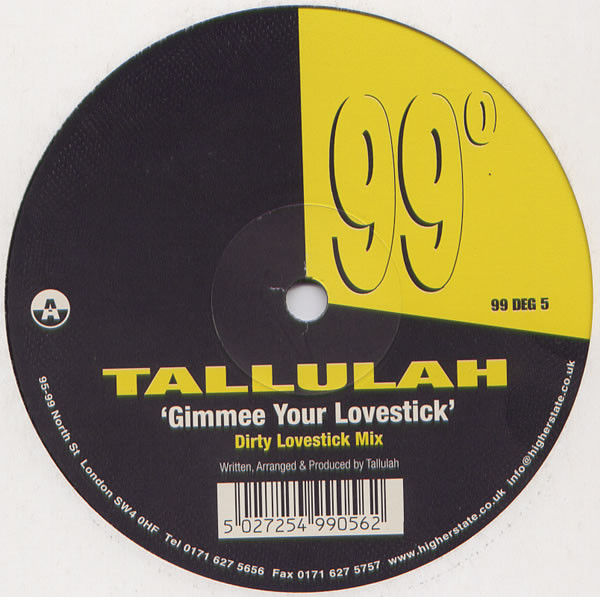 Tallulah - Gimmee Your Lovestick | 99 Degrees (99 DEG 5) - main Tallulah - Gimmee Your Lovestick | 99 Degrees (99 DEG 5) - main