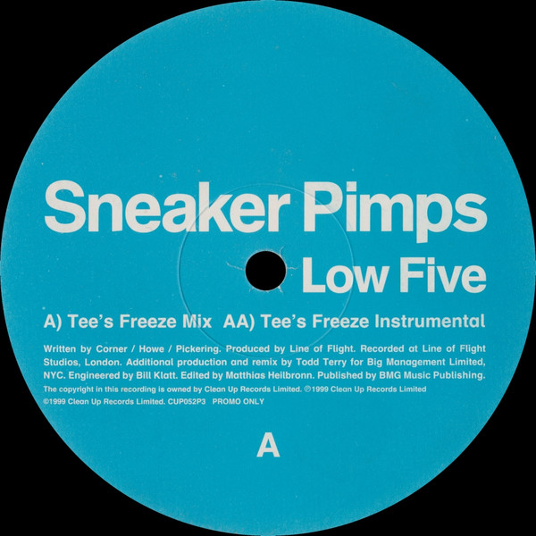 Sneaker Pimps - Low Five | Clean Up Records (CUP052P3)