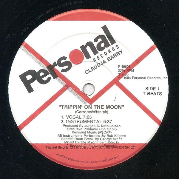 Claudja Barry - Tripping On The Moon | Personal Records (P 49808) - 2 Claudja Barry - Tripping On The Moon | Personal Records (P 49808) - 2