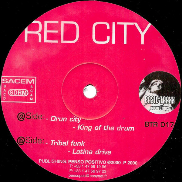 Red City - Drum City | Basic Traxx Recordings (BTR 017) - 2