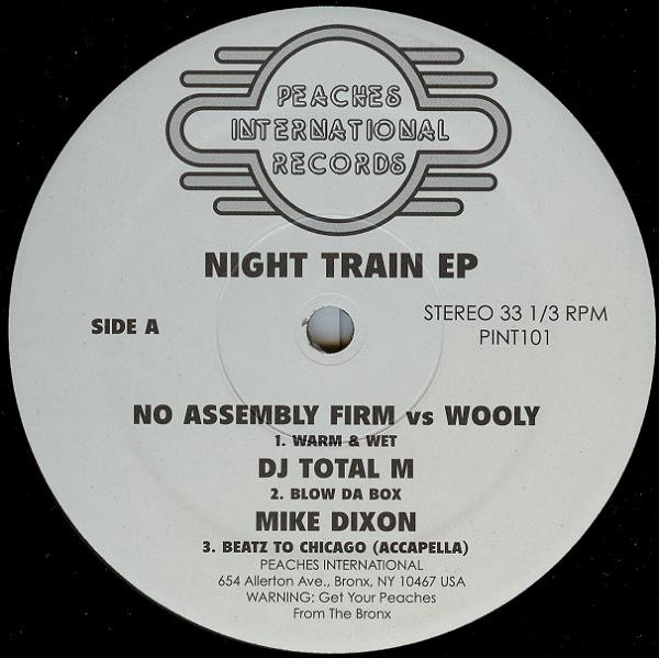 Various - Night Train EP | Peaches International Records (PINT101)