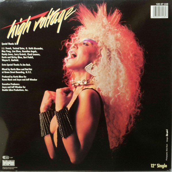 High Voltage - Flex Appeal | Bellaphon Records (120-07-248) - 2