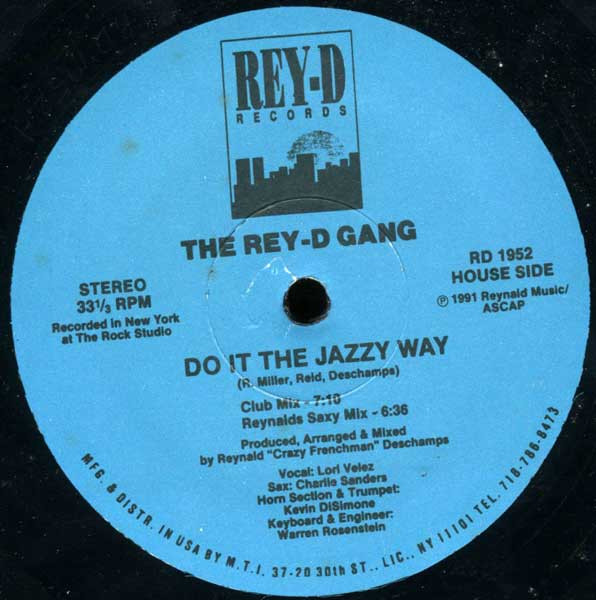 The Rey-D Gang - Do It The Jazzy Way | Rey-D Records (RD 1952) - 3 The Rey-D Gang - Do It The Jazzy Way | Rey-D Records (RD 1952) - 3