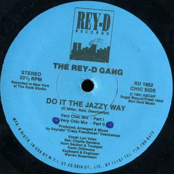 The Rey-D Gang - Do It The Jazzy Way | Rey-D Records (RD 1952) - 2 The Rey-D Gang - Do It The Jazzy Way | Rey-D Records (RD 1952) - 2