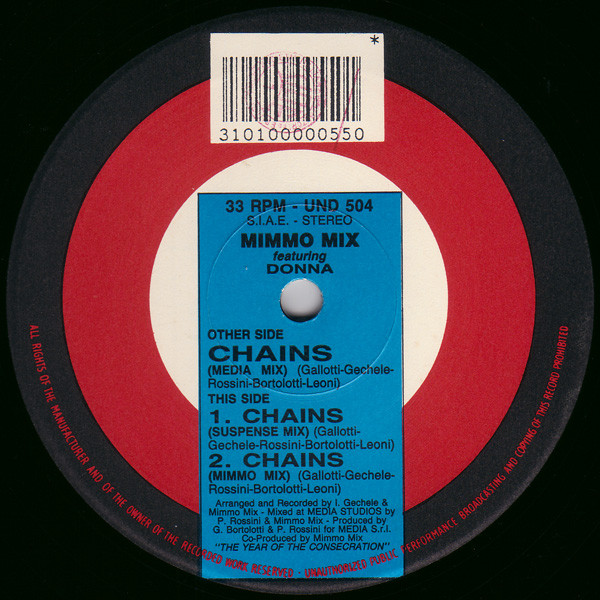 Mimmo Mix  &  Donna - Chains | Underground (UND 504)
