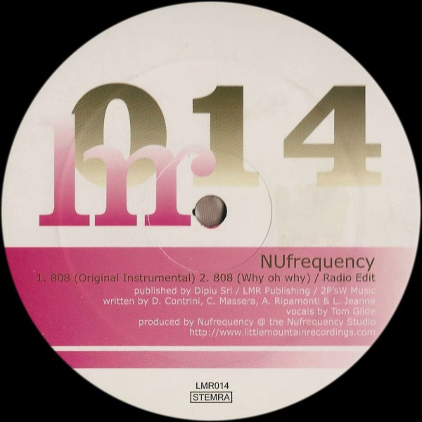 NUfrequency - 808 | Little Mountain Recordings (LMR014) - 2 NUfrequency - 808 | Little Mountain Recordings (LMR014) - 2