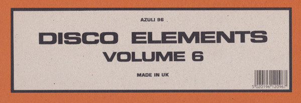Disco Elements - Volume 6 | Azuli Records (AZNY 96) - main