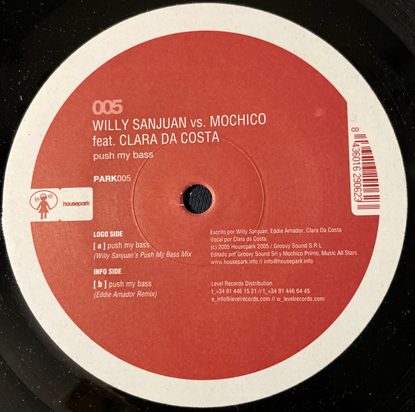 Willy Sanjuan vs. Mochico feat. Vocal - Push My Bass | House Park (PARK005) - 4 Willy Sanjuan vs. Mochico feat. Vocal - Push My Bass | House Park (PARK005) - 4