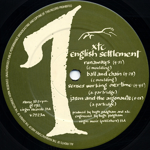 XTC - English Settlement | Virgin (V2223) - 3
