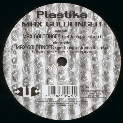 Plastika - Max Goldfinger | Ultraxx (UL014) - main