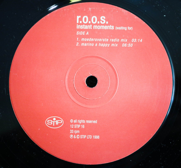 R.O.O.S. - Instant Moments (Waiting For) | Stip (12STIP16) - 2