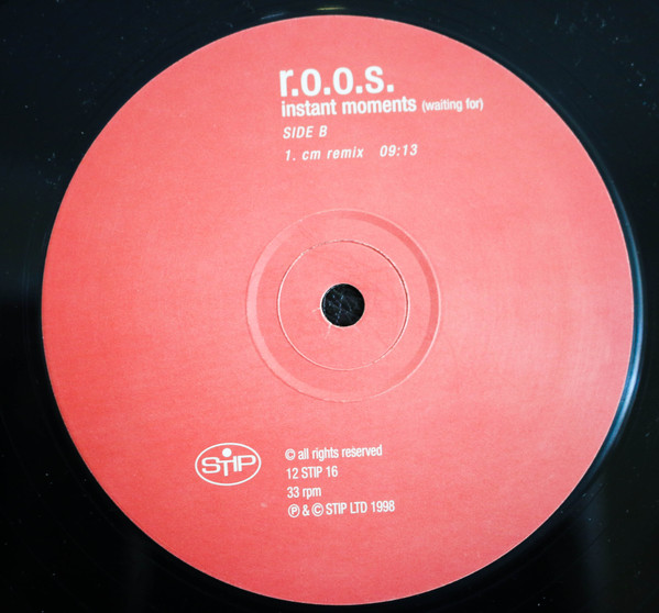 R.O.O.S. - Instant Moments (Waiting For) | Stip (12STIP16) - 3
