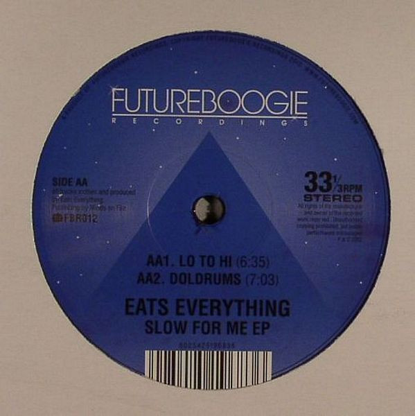 Eats Everything - Slow For Me EP | Futureboogie Recordings (FBR012) - 2