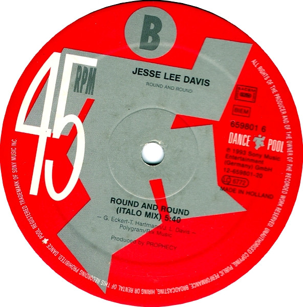 Jesse Lee Davis - Round And Round | Dance Pool (DAN 659801 6) - 3 Jesse Lee Davis - Round And Round | Dance Pool (DAN 659801 6) - 3