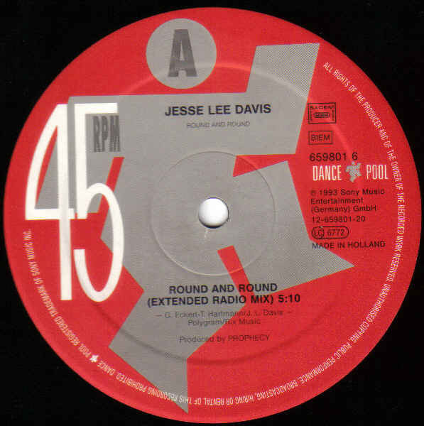 Jesse Lee Davis - Round And Round | Dance Pool (DAN 659801 6) - 2 Jesse Lee Davis - Round And Round | Dance Pool (DAN 659801 6) - 2