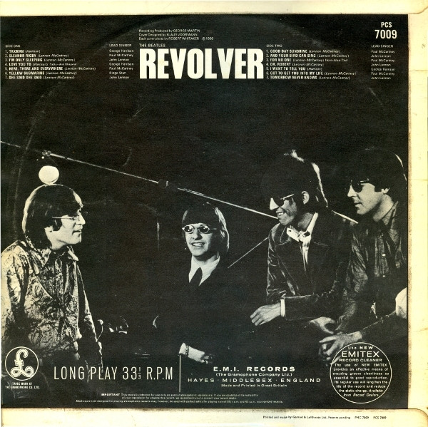The Beatles - Revolver | Parlophone (PCS 7009) - 2 The Beatles - Revolver | Parlophone (PCS 7009) - 2