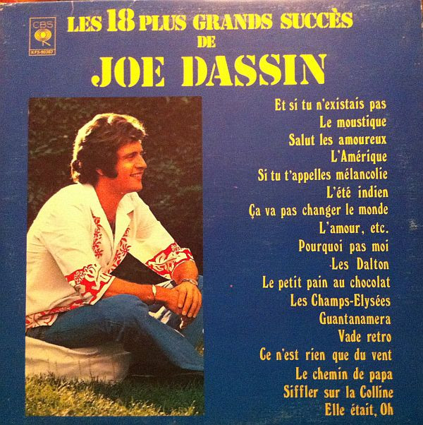 Joe Dassin - Les 18 Plus Grands Succès De Joe Dassin | CBS (KFS-90387) - main Joe Dassin - Les 18 Plus Grands Succès De Joe Dassin | CBS (KFS-90387) - main