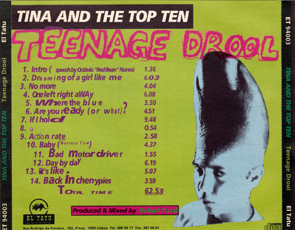 Tina And The Top Ten - Teenage Drool | El Tatu (ET 94003) - 2
