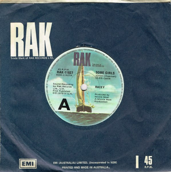 Racey - Some Girls | RAK (RAK -11927) - 3