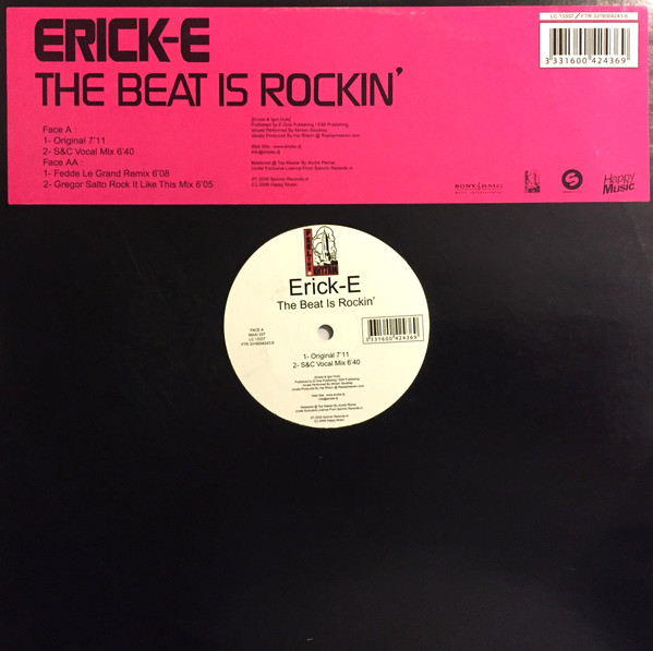 Erick E - The Beat Is Rockin | Feel The Rhythm (FTR 3316004243-6)