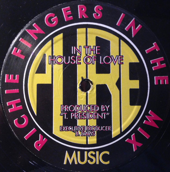 Richie Fingers - In The House Of Love | Pure Music (PM-001) - main Richie Fingers - In The House Of Love | Pure Music (PM-001) - main