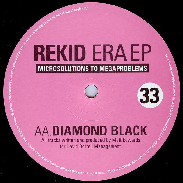 REKID - Era EP | Microsolutions To Megaproblems (SJR 108-12) - 4 REKID - Era EP | Microsolutions To Megaproblems (SJR 108-12) - 4