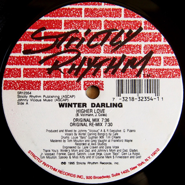 Winter Darling - Higher Love | Strictly Rhythm (SR12354)