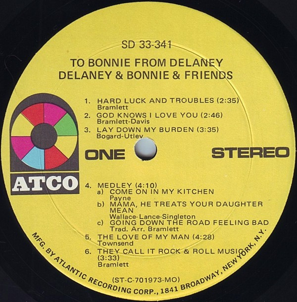 To Bonnie From Delaney