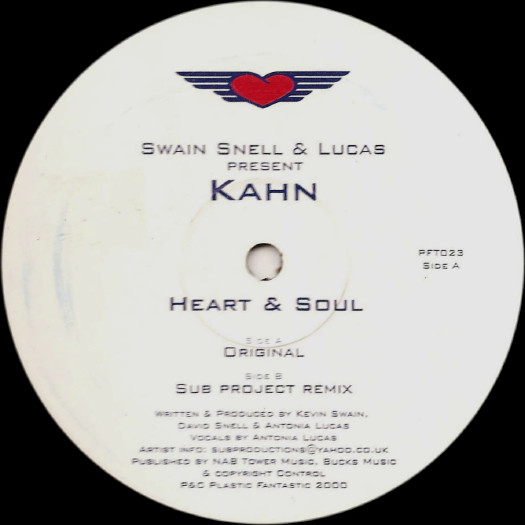 Swain, Snell & Lucas Present Kahn - Heart & Soul | Plastic Fantastic (PFT023)