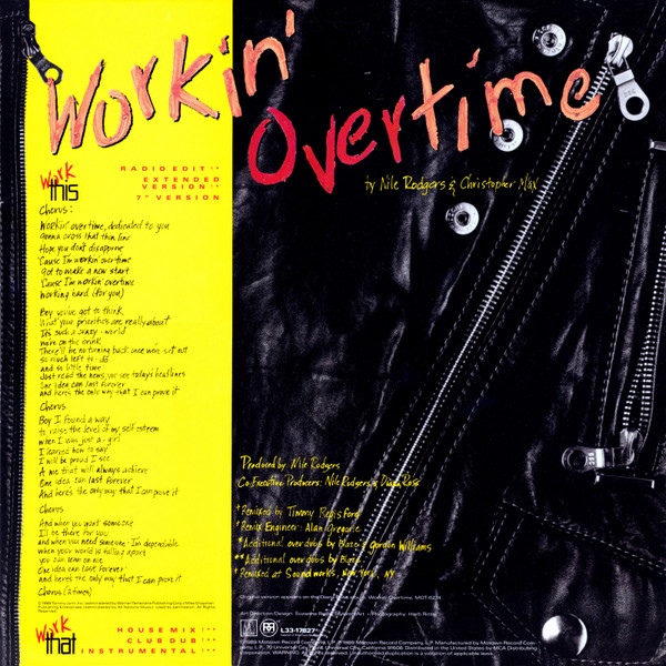 Workin' Overtime