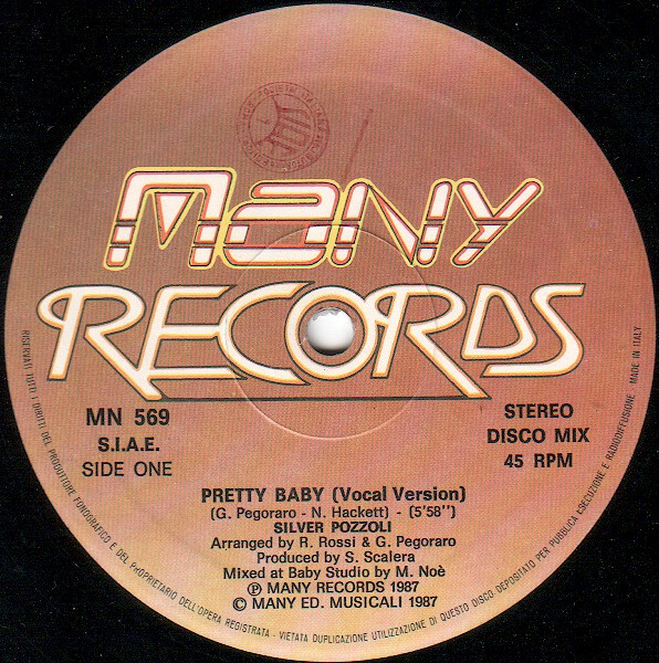 Silver Pozzoli - Pretty Baby | Many Records (MN 569) - 3