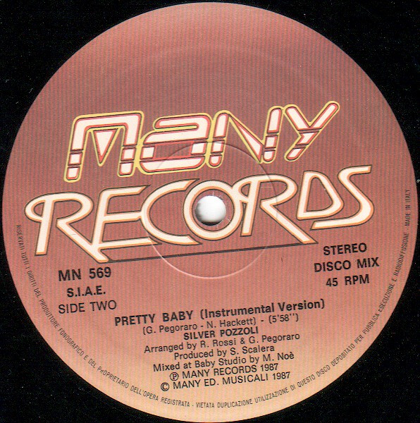 Silver Pozzoli - Pretty Baby | Many Records (MN 569) - 4