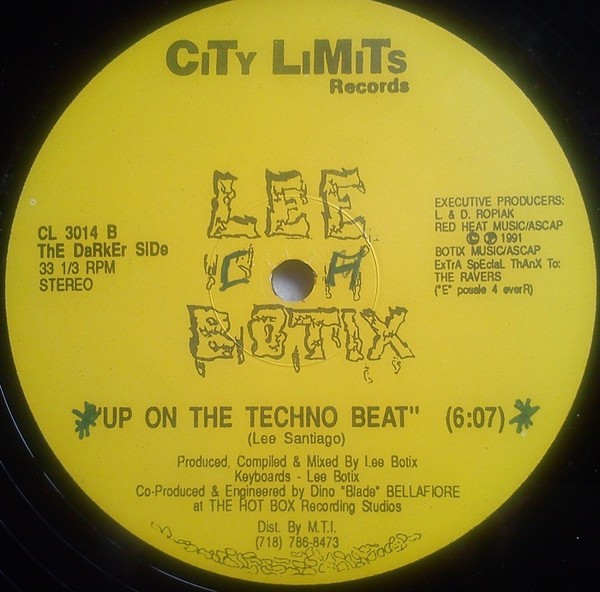 Lee Botix - The Journey / Up On The Techno Beat | City Limits (CL 3014) - 2