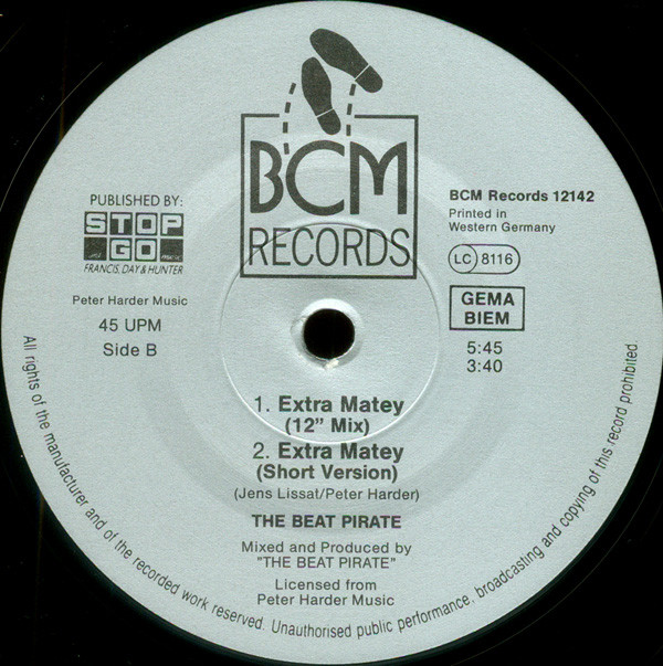 The Beat Pirate - Are You On 1 Matey? | BCM Records (BCM RECORDS 12142) - 4 The Beat Pirate - Are You On 1 Matey? | BCM Records (BCM RECORDS 12142) - 4