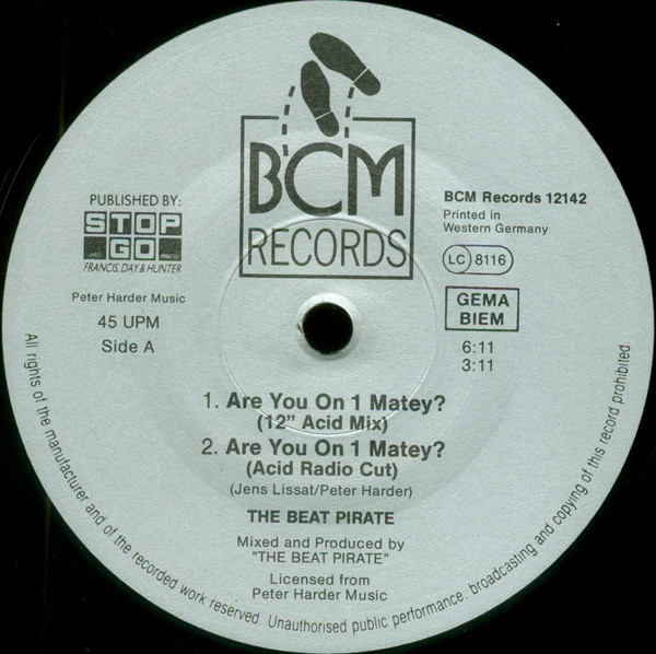 The Beat Pirate - Are You On 1 Matey? | BCM Records (BCM RECORDS 12142) - 3 The Beat Pirate - Are You On 1 Matey? | BCM Records (BCM RECORDS 12142) - 3