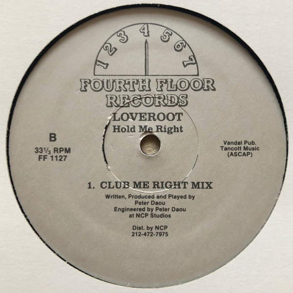 Loveroot - Hold Me Right | Fourth Floor Records (FF 1127) - 2