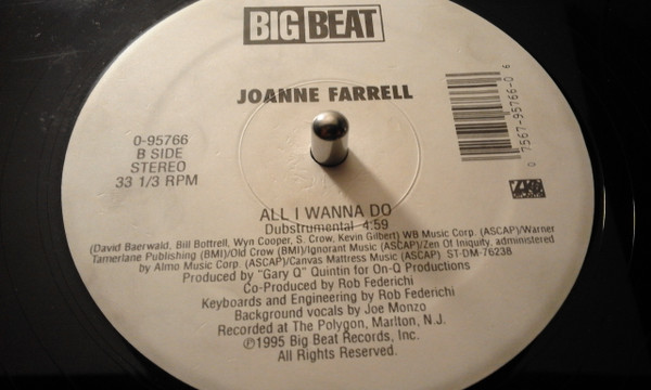 Joanne Farrell - All I Wanna Do | Big Beat (0-95766) - 3 Joanne Farrell - All I Wanna Do | Big Beat (0-95766) - 3