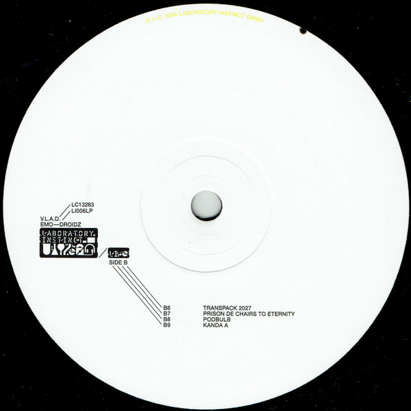 V.L.A.D. - Emo-Droidz | Laboratory Instinct (LI006LP) - 3 V.L.A.D. - Emo-Droidz | Laboratory Instinct (LI006LP) - 3