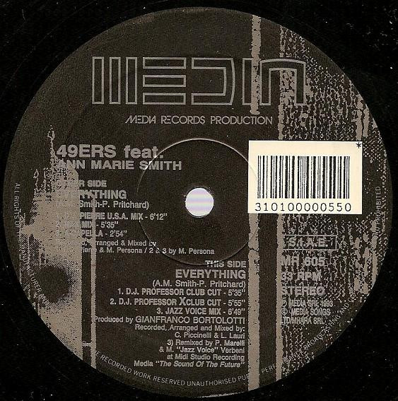 49ers Feat. Ann Marie Smith - Everything | Media Records (MR 605)