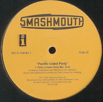 Smashmouth - Pacific Coast Party | Interscope Records (INTR-10640-1) - 2 Smashmouth - Pacific Coast Party | Interscope Records (INTR-10640-1) - 2
