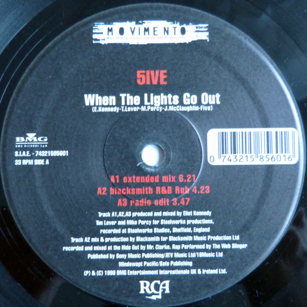 5ive - When The Lights Go Out | Movimento (74321585601) - main 5ive - When The Lights Go Out | Movimento (74321585601) - main