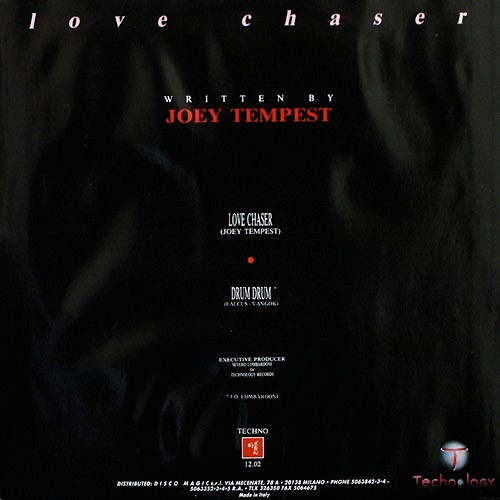 Written By Joey Tempest - Love Chaser | Technology (TECHNO 12.02) - 2