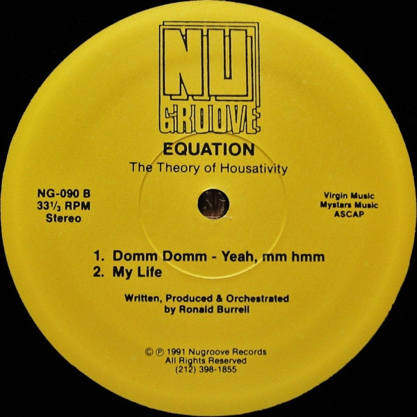 Equation - The Theory Of Housativity | Nu Groove Records (NG-090) - 2 Equation - The Theory Of Housativity | Nu Groove Records (NG-090) - 2