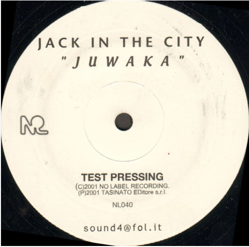 Jack in The City - Juwaka | No Label (NL 040) - main