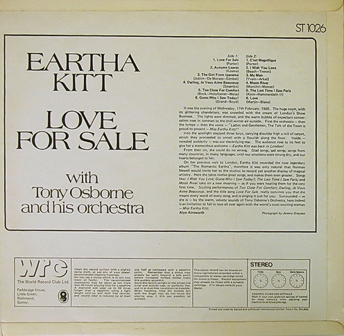 Love For Sale