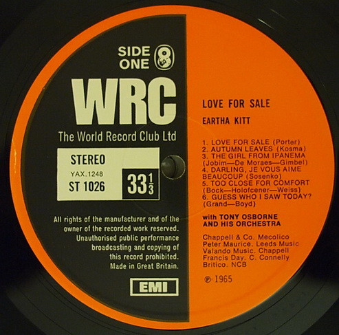 Love For Sale