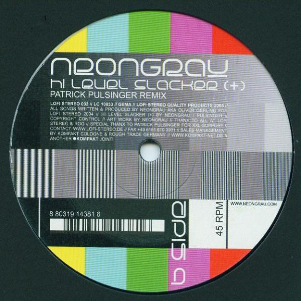 Neongrau - Hi Level Slacker | Lo-Fi Stereo (LOFI STEREO 033)