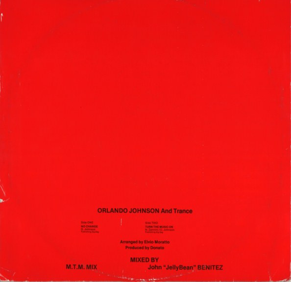 Orlando Johnson And Trance - No Change / Turn The Music On | Full Time Records (FTM 31586) - 2