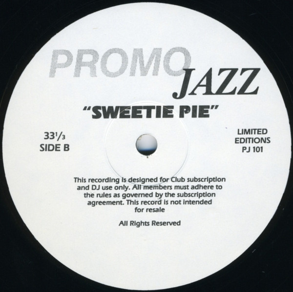 Greg Osby / Stone Alliance - Mantalk / Sweetie Pie | Promo Jazz (PJ 101) - 2 Greg Osby / Stone Alliance - Mantalk / Sweetie Pie | Promo Jazz (PJ 101) - 2