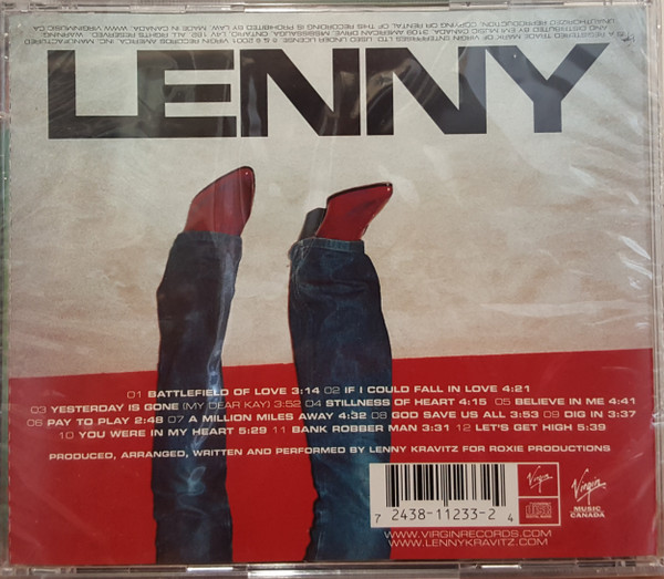 Lenny Kravitz - Lenny | Virgin Music Canada (7243 8 11233 2 4) - 2 Lenny Kravitz - Lenny | Virgin Music Canada (7243 8 11233 2 4) - 2